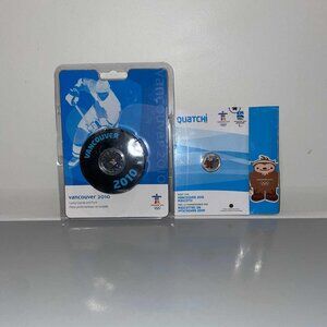 LOT OF 2 - 2010 Vancouver Winter Olympics - Puck/Lucky Loon/Twenty Five'er